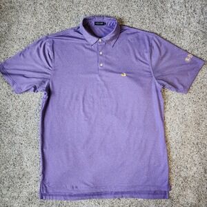 Southern Marsh Polo Shirt | Mens L | Purple Performance Barstool Sportsbook EUC